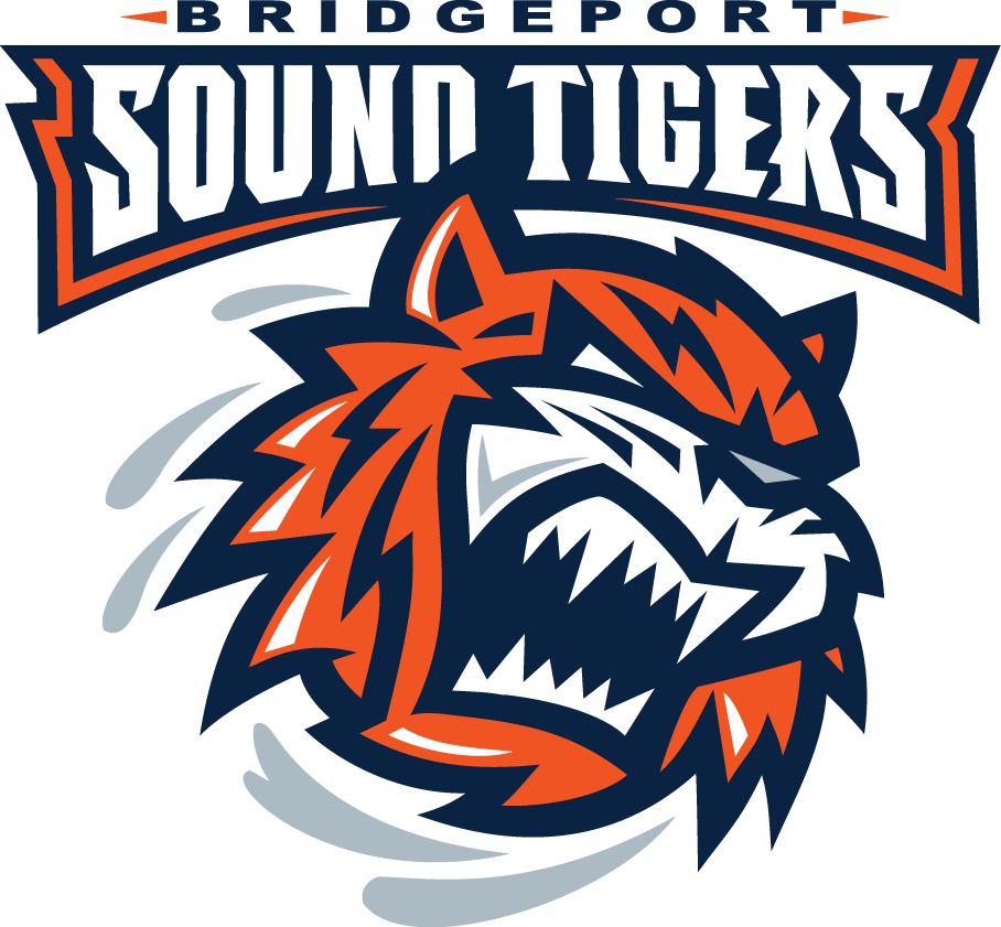 Bridgeport Sound Tigers 2005-2010 Primary Logo vinyl decal